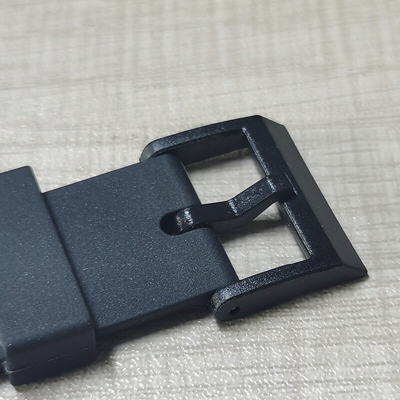 Correa de goma negra de 16mm para reloj Casio, pulsera de silicona para MQ-24, MQ-58, MQ-59, resistente al agua, para hombre y mujer