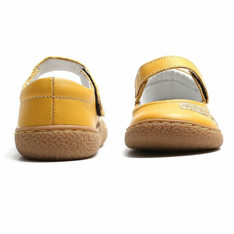 Туфли TONGLEPAO для девочек, детская обувь из натуральной кожи, Детские повседневные туфли на плоской подошве, искусственная птица
