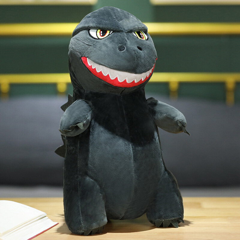 ตุ๊กตาสัตว์จากภาพยนตร์เรื่อง King of Monsters Godzilla Dinosaurs vs. orangutans คิงคอง Kawaii ตุ๊กตาของเล่นของขวัญวันเกิดวันคริสต์มาสสำหรับเด็ก
