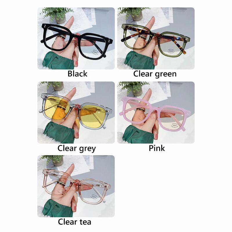 نظارات الألعاب المربعة الزرقاء التي تمنع الضوء للرجال والنساء ، نظارات مضادة للضوء الأزرق ، نظارات الكمبيوتر ، نظارات القراءة ، نظارات المكتب