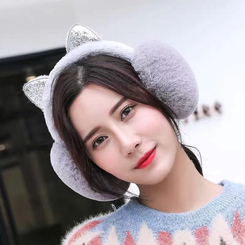 New Imitation Fur Ear Muffs Autumn Winter Warm Earmuffs Comfortable Unisex Skiing Fur Ear Warmer Woman Ear Cover Accessories