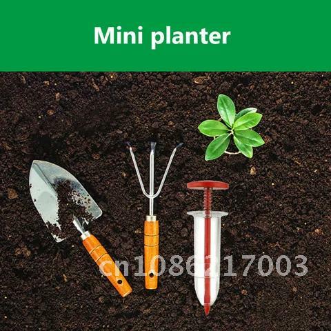 Seed Planter Seeder Syringe Plant Garden Dispenser Manual Adjustable Flower Grass Gardening Sowing Tools Supplies