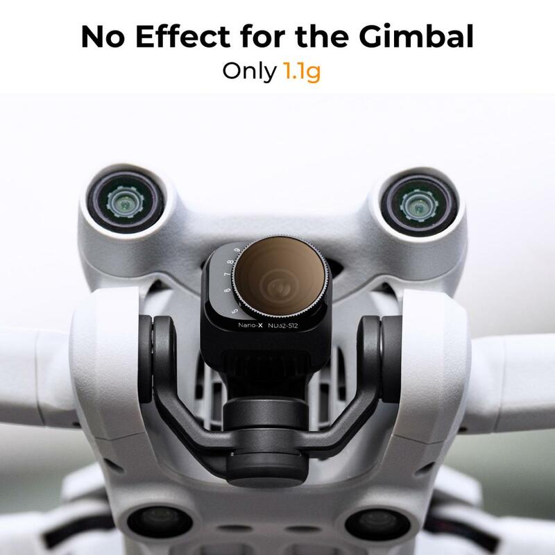 Регулируемый фотофильтр K & F Concept для DJI Drone Mini 3 Pro с противоотражающей зеленой пленкой с 28 слоями нанопокрытия