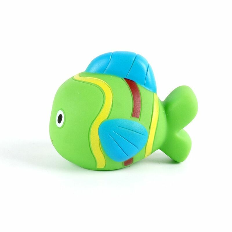 Fish Animals Baby Bath Toys Toddlers Infant Soft PVC Squeeze Swimming Water Toys Float Spray Water Shower Toy Bathroom
