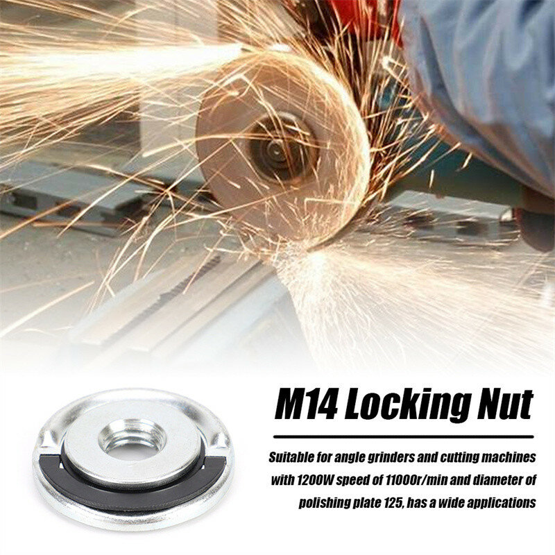 Quick flange nut m14 angle grinder release locking nut pressing plate Power Accessories Replacement Clamping Tool