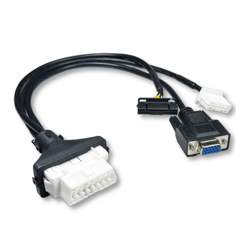 For Toyota 4A 8A Remote Programming Work For X300 Autel GBOX DP PAD2 4A+8A 2in1 Cable Directly Programming OBD2 Cable