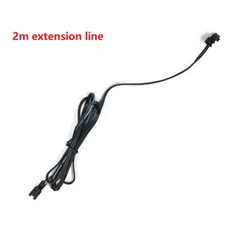1 do 2/3/4/5/6 Way Splitter złącza jednego falownika podłączyć złącze męskie do żeńskiego SM Leadwire kabel do EL Wire światłowód neonowy