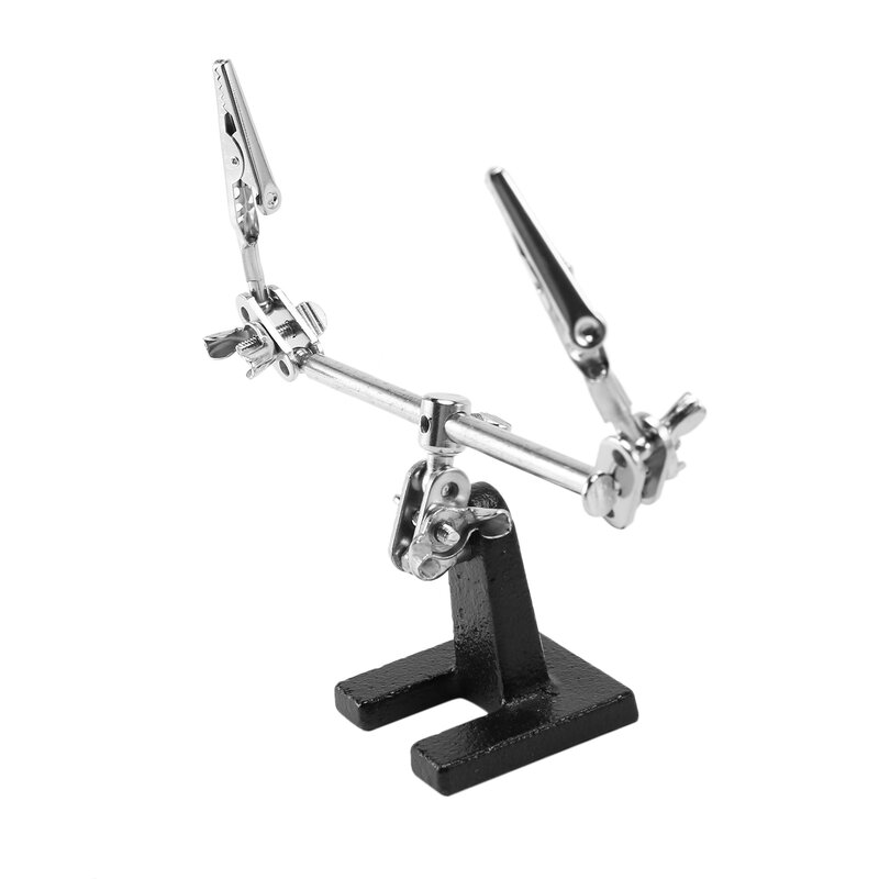 Third Hand Soldering Iron Stand Clamp Helping Hands Clip Tool PCB Holder Electrical Circuits Hobby