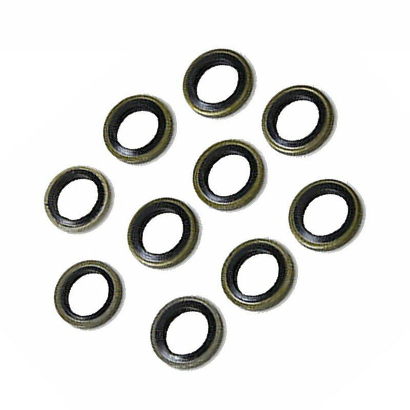 10pcs 12mm Banjo Bolt Washers Sealed For Nissin Master Cylinders Motorcycle Motorbike Electric Scooter Oil Pipe Rings