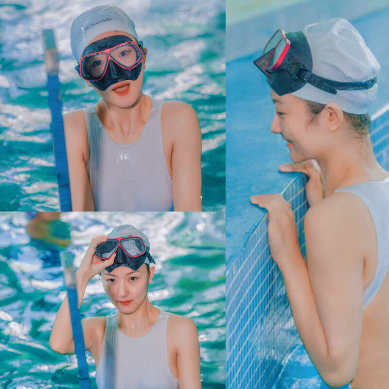 Similar Apollo's Free Diving Mask Aluminum Alloy Frame Configurable Eye Degrees Mask Glasses Scuba Masks Snorkeling Wet Tube Set