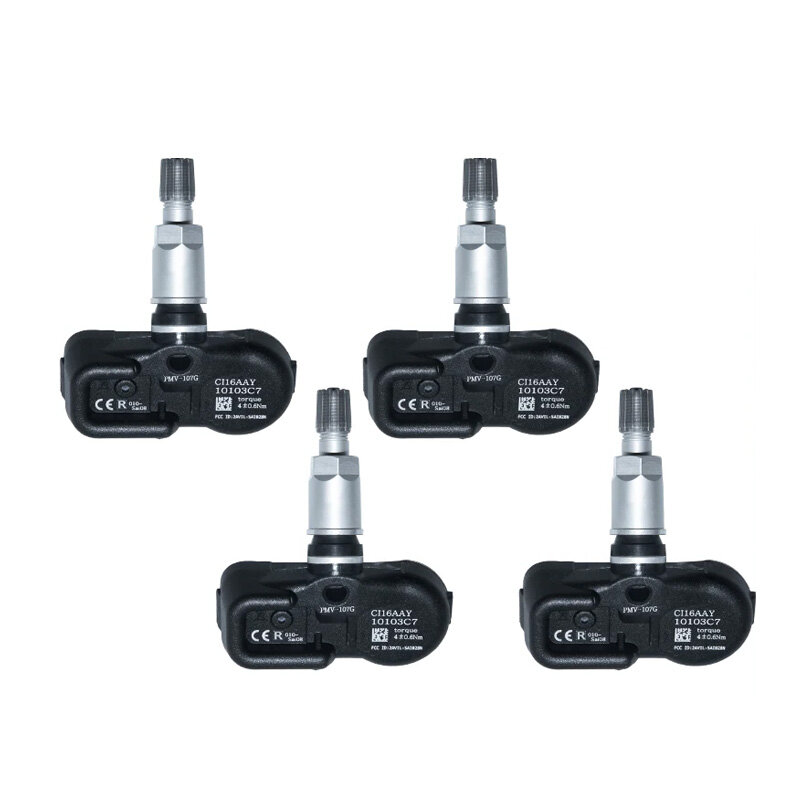4 buah Sensor TPMS 42753-STK-A04 Sensor tekanan ban 315MHz untuk Honda Pilot 2007 2008 2009 2010 2011 2012 2013 2014
