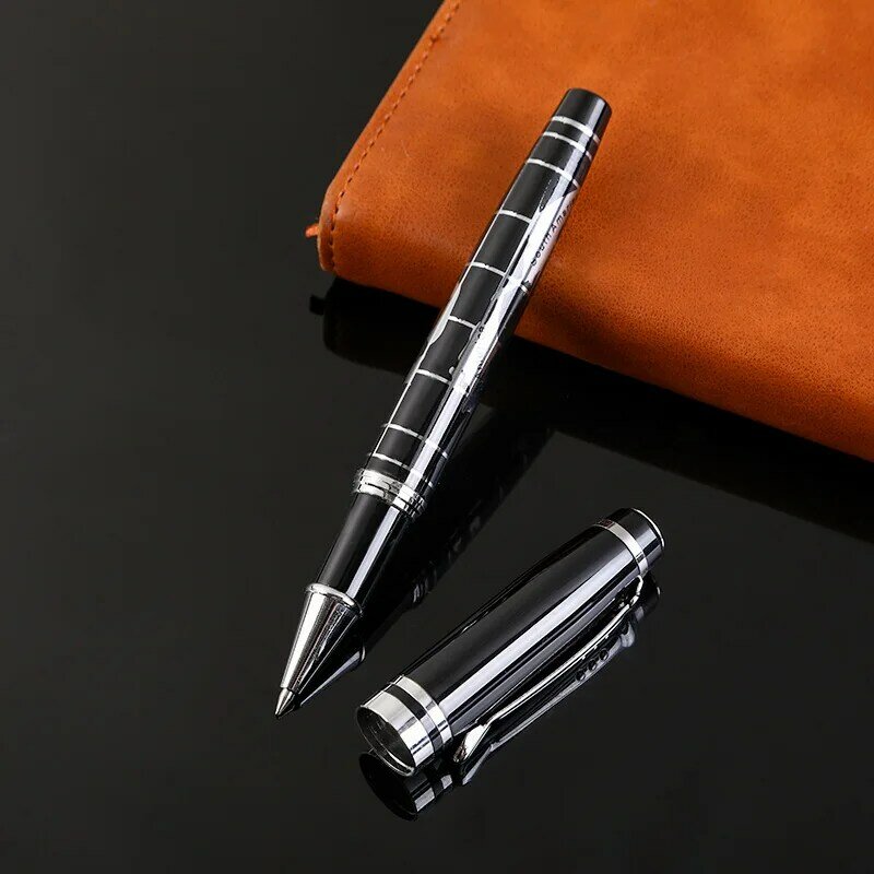 Новое поступление, брендовая полностью Металлическая Мужская ручка с драконом и кристаллами, Офисная деловая ручка для письма, купить 2, отп...
