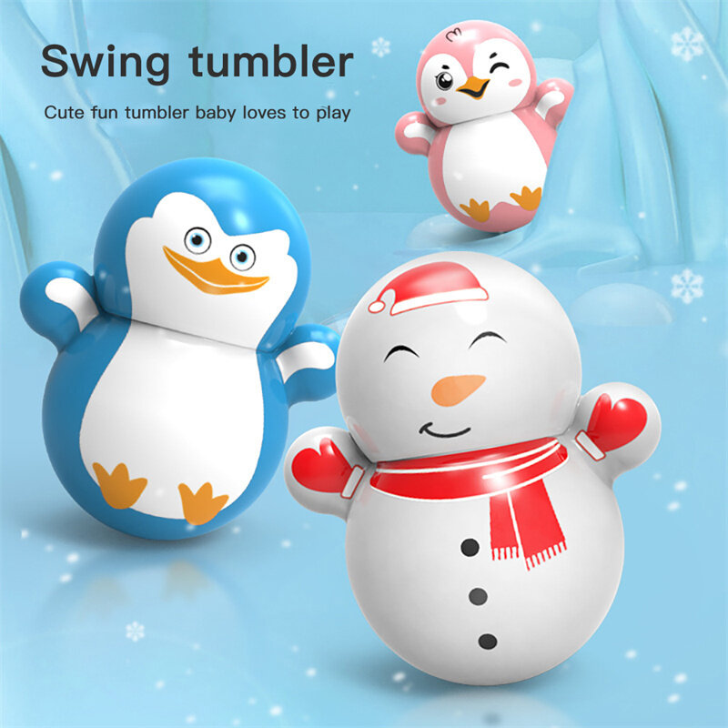 Mini gobelet en forme de bonhomme de neige, 20 pièces, jouets amusants, décoration de bureau, tête secouante, petit cadeau