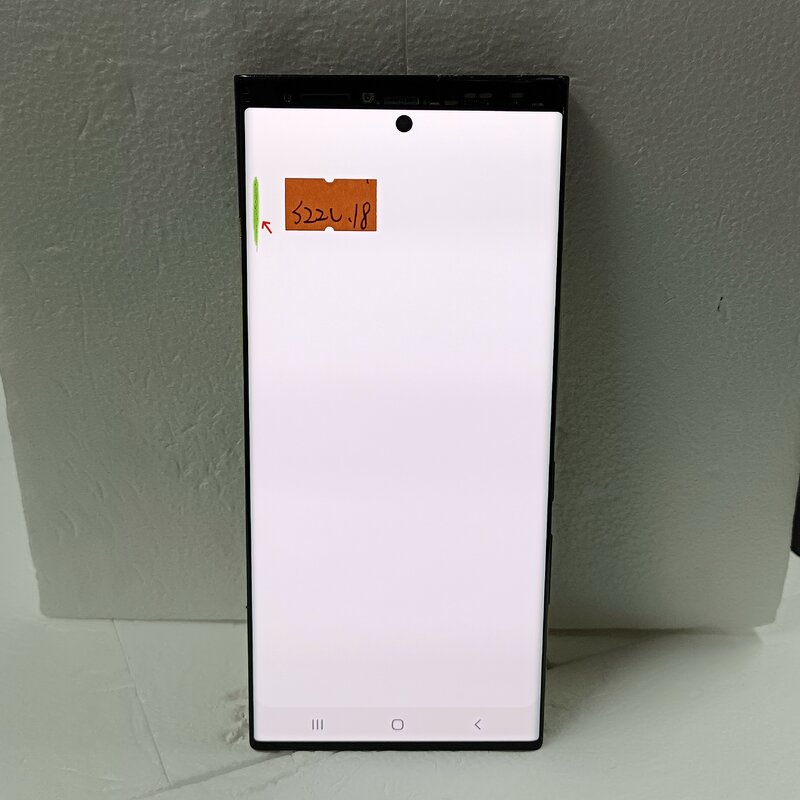 Pantalla Frontal Original de 6,8 pulgadas para móvil, digitalizador de pantalla táctil LCD para Samsung S22 Ultra 5G, S908, S908B, S908U, reemplazo