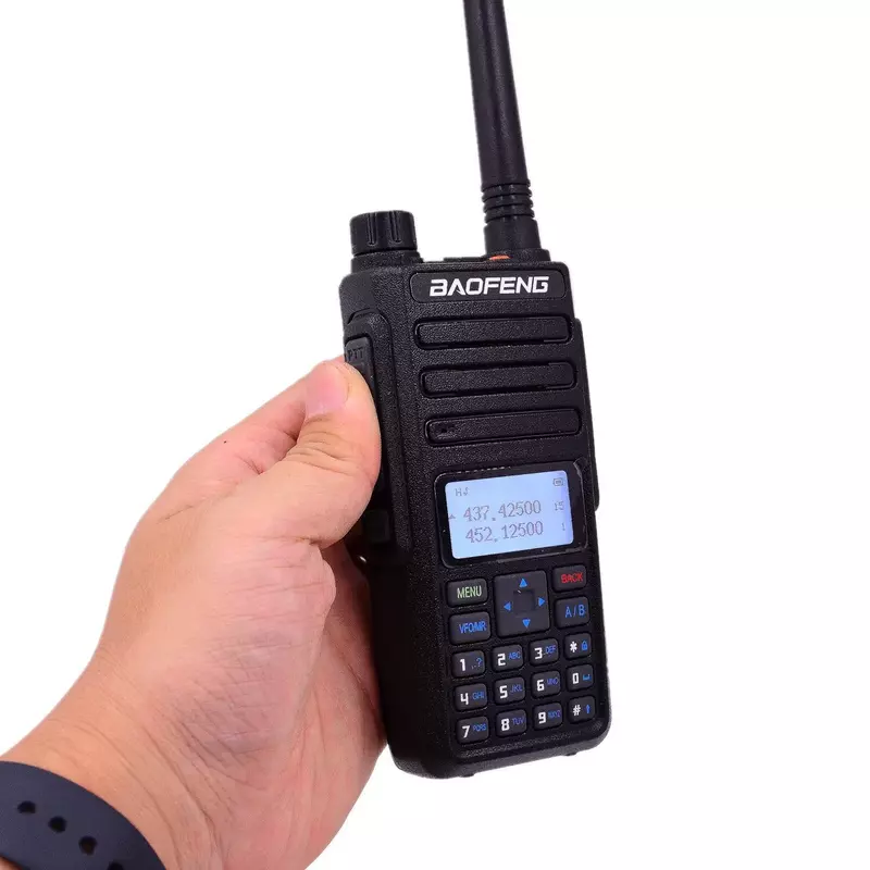 BaoFeng H6 10W HAM Radio bidirezionale VFH tastiera UHF Radio FM Player sport all'aria aperta campeggio escursionismo comunicazione Wireless