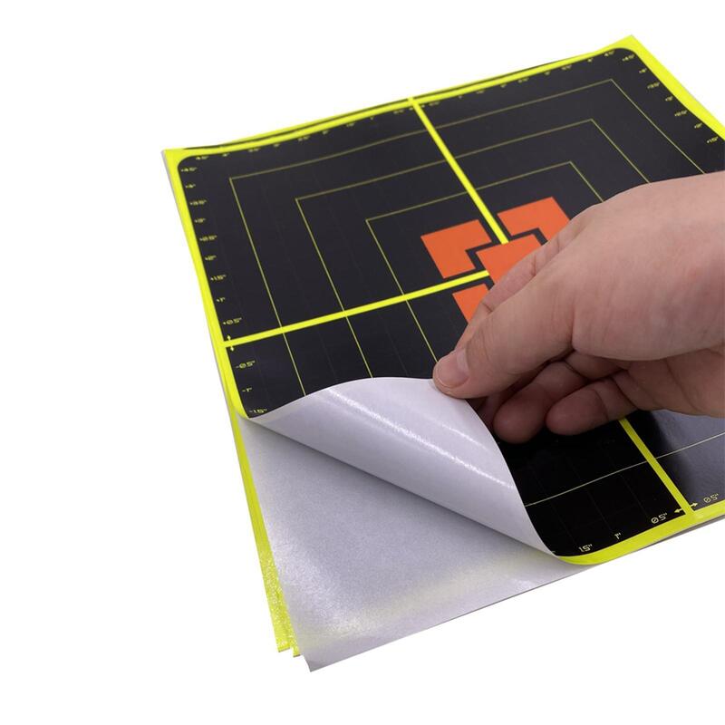 2/3 10x selbst klebendes Papier schießen reaktive Ziels pritz jagd 10 Quadratmeter