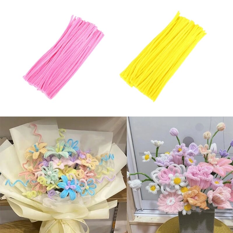 Chenille Stem Twisted Rod Multiple Color Can Choose DIY Hairpin Craft Drop Shipping