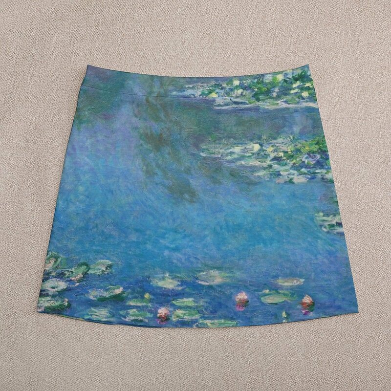 Claude Monet - Water Lilies 1906 미니 스커트, 여성 2023, 여름 골프웨어
