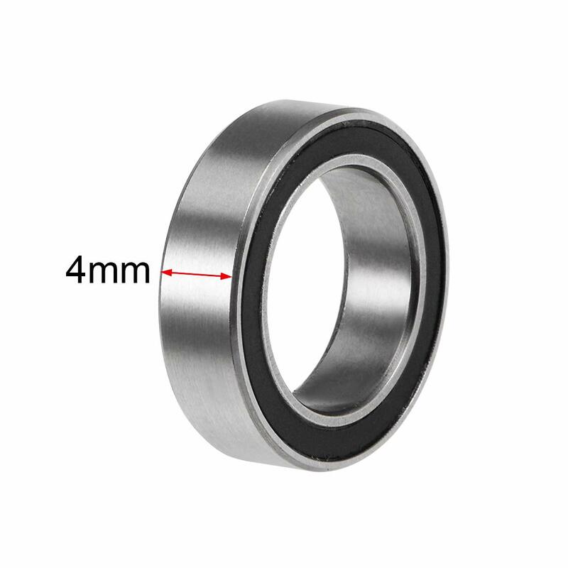 10/100PCS 6700ZZ 6700 2RS RS 6700-2RS High quality 10x15X4 mm Miniature Rubber seal Deep Groove Ball Bearing ABEC-5