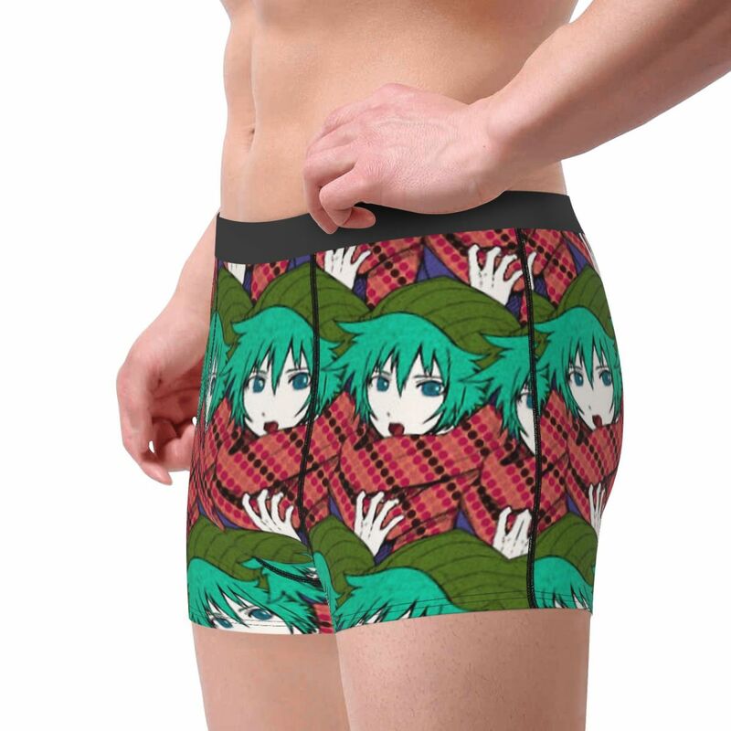 Shin Tsukimi Men Printed Boxer Briefs Underwear Shin Tsukimi Your Turn To Die Highly Breathable Top Quality Birthday Gifts