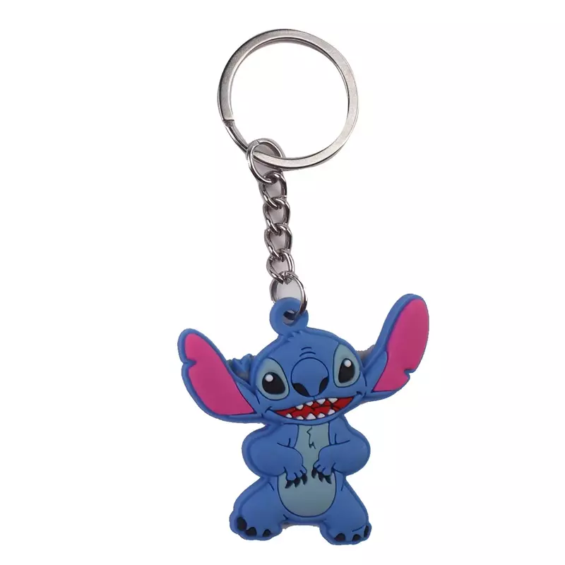 Disney Lilo & Stitch Cute Keychain Action Figures Creative Cartoon Stitch Craft Accessories Pendant KeyChain Kids Gifts Surprise