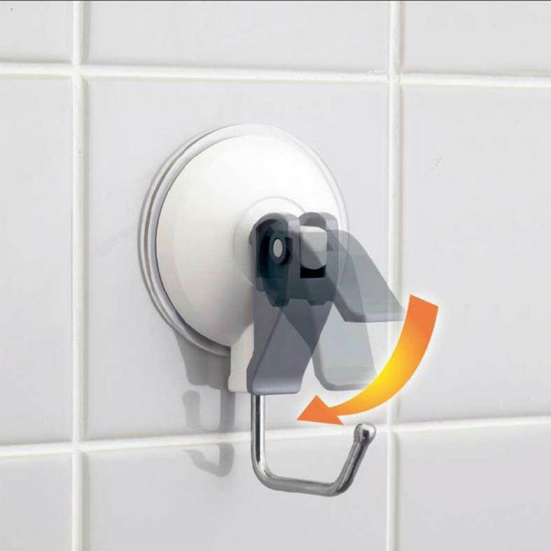 Runder starker Vakuum Kunststoff halter Saugnapf nahtloser Haken hängen abnehmbare Badezimmer Veranstalter Home accesorios