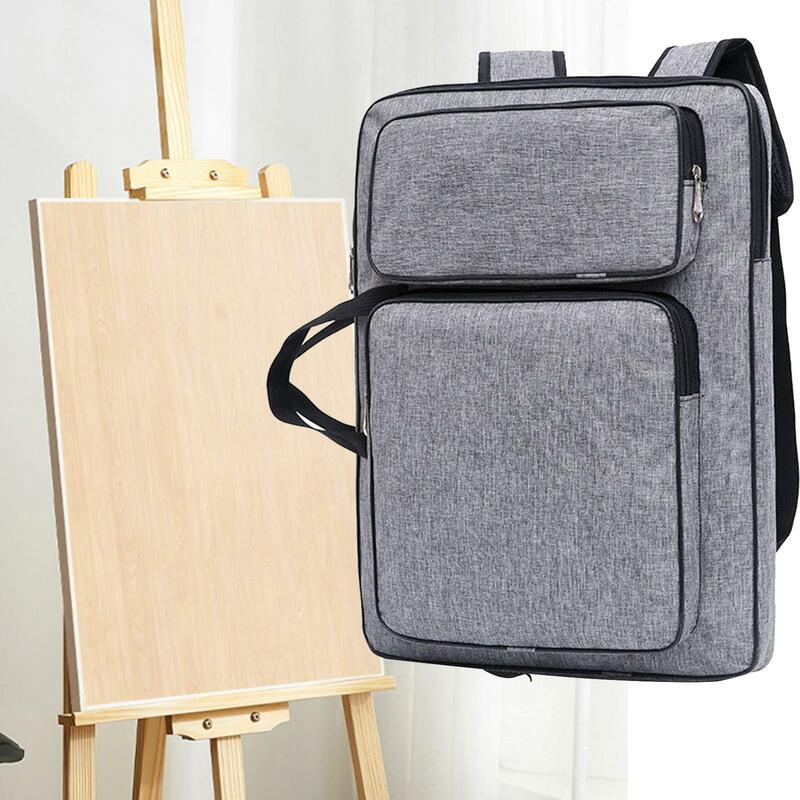 학교 스케치용 아트 포트폴리오 가방, 보호 컨테이너, 지퍼 클로저