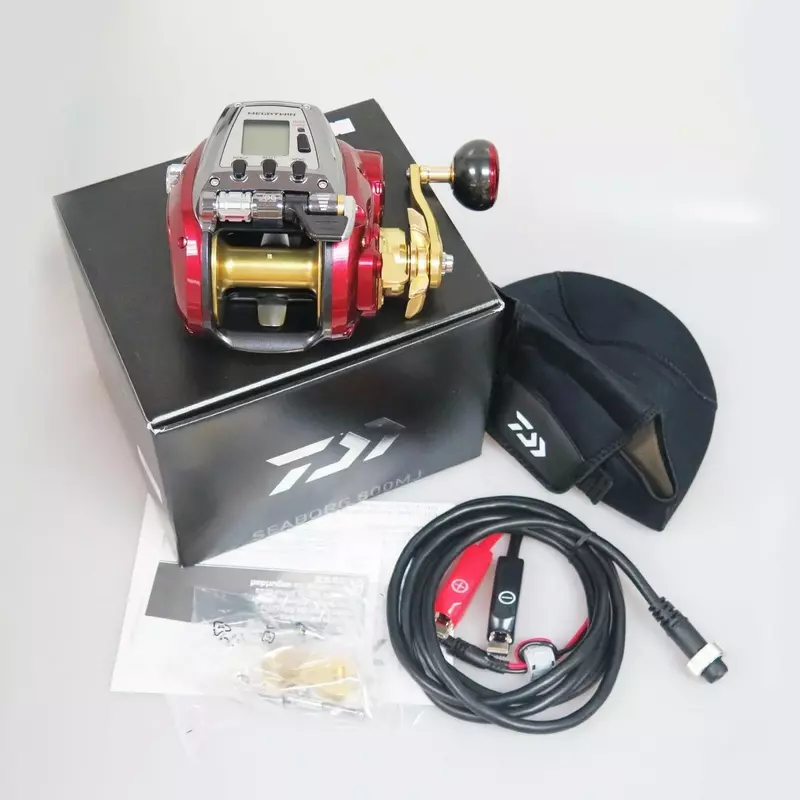 SUMMER SALES DISCOUNT ON Buy With Confidence New Outdoor Activities Seaborg 800MJ Big Game Electric Sea Reel English