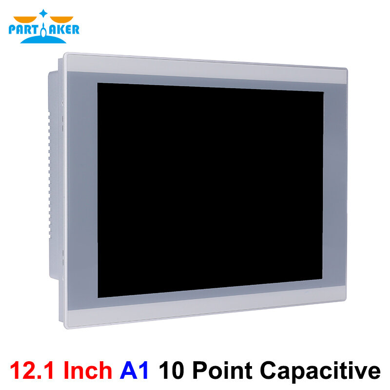 12.1 Inch Tft Led Industriële Panel Pc Intel J1900 J6412 I3 I5 All In One Computer Met 10 Point Capacitieve touch Screen IP65