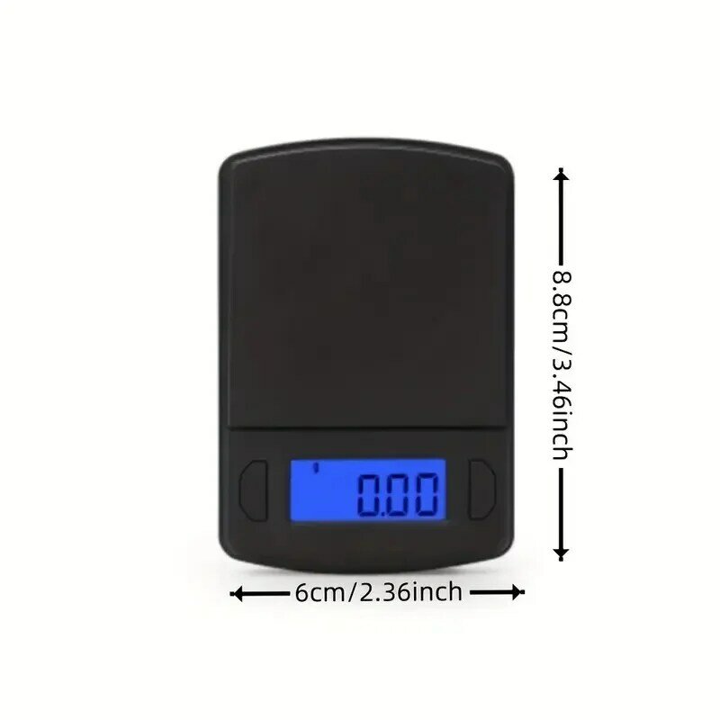 Mini Pocket Jewelry Scale 0.01g/0.1g High Precision Electronic Scale LCD Digital Food Gold Silver Weight Gram Scale Kitchen Tool