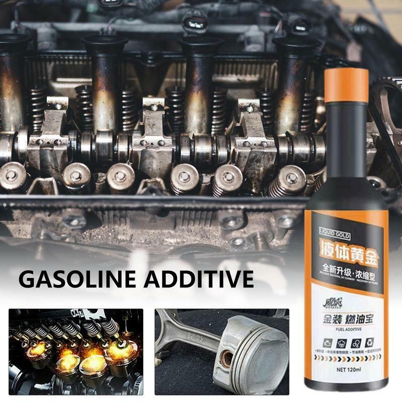 Automotive Oil Additive 4.05oz Carbon Removing Engine Cleaner Anti-Carbon Effect High-Mileage Engine Oil Restorer Reduce Blue