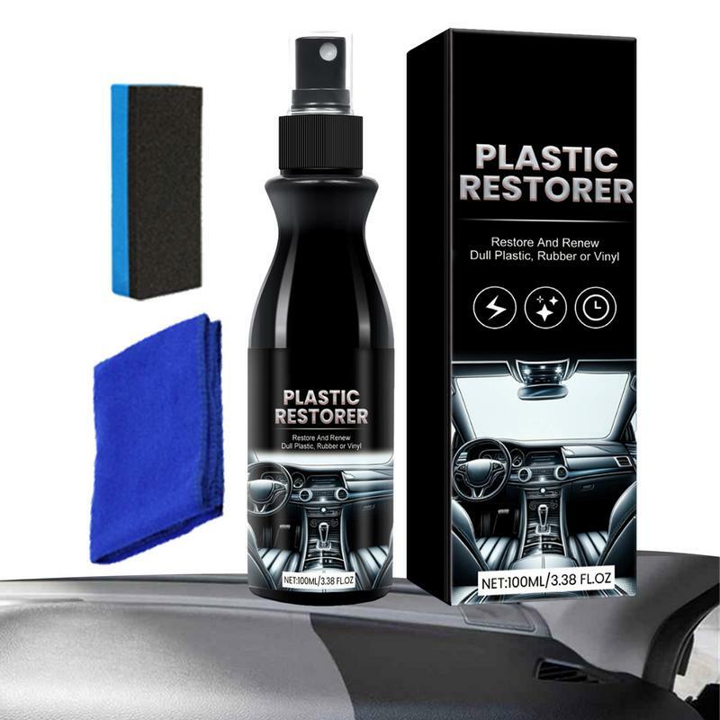 Spray multifonctionnel efficace d'entretien de voiture pour tableau Prada, agent de revêtement de sécurité, 100ml