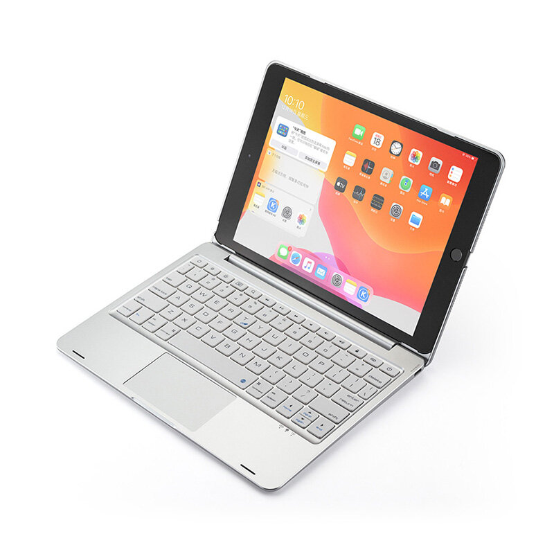 Capa De Teclado Para 2019 iPadPro 10.2 10.5 Capa Para Tablet Sem Fio Compatível com Bluetooth Magic Trackpad