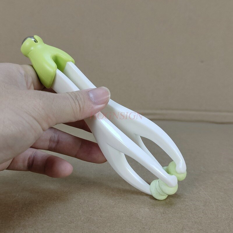 2-в-1 пальцевой массажер палочка для рук роликовый массажный инструмент артефакт лечебная терапия Уход за стрессом Расслабление естественная Аэробика