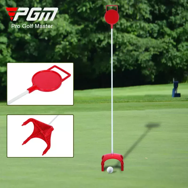 PGM-ゴルフグリーンホールカップフラッグポールゴルフホールフラッグ、ゴルフトレーニングエイド、db014