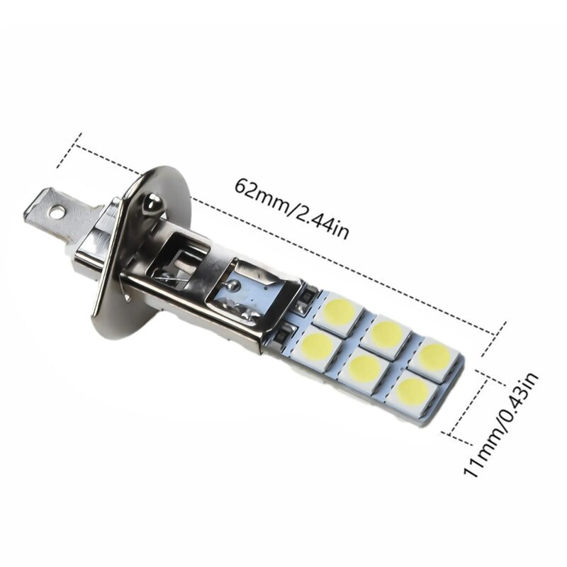 Lampu bohlam lampu kabut 6500K aluminium Aloi, Kit lampu depan berkendara Super terang kualitas tinggi