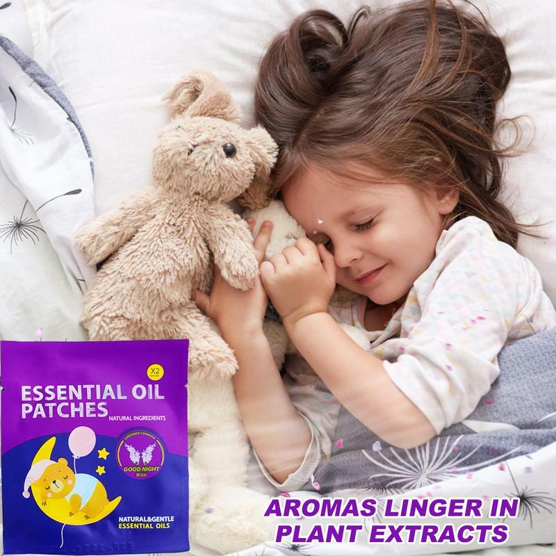 Sleep Patches Mood Calming Stickers Kids Sleep Aid Alternative Patches For Boys Girls Kids Toddler Adults For Home Dorm School