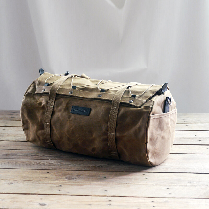 Сумка-тоут Мужская/Женская, универсальная искусственная, боковое седло, тканевый чемодан для хранения, водонепроницаемая дорожная сумка