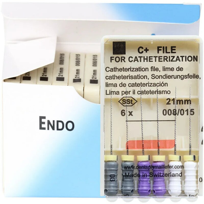 10 Packungen/Karton/31mm Dental-C-Datei für die Katheter isierung Endo-Wurzelkanal C-Dateien Hand verwenden endodon tische Zahnmedizin Labor instrument