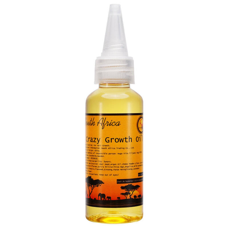 African Crazy Growth Oil  Made by Ancient Methods Only 10-30 ml GROW YOUR HAIR FASTER LONGER IN TWO WEEKS