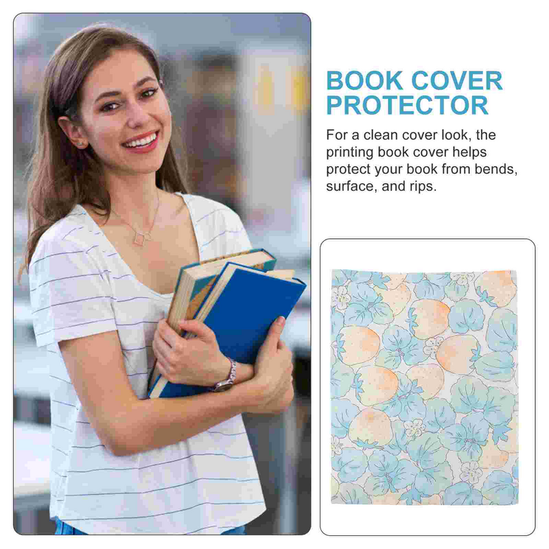 Libro di stoffa A5 regali della bibbia custodia per libri fatta a mano riutilizzabile protezione per libri regolabile per quaderno a mano