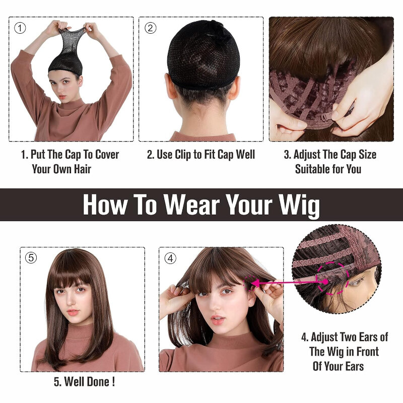 Wig keriting panjang modis untuk wanita Wig Cosplay serat tahan panas untuk wanita Wig 3/4 untuk penggunaan sehari-hari dan pemakaian mudah