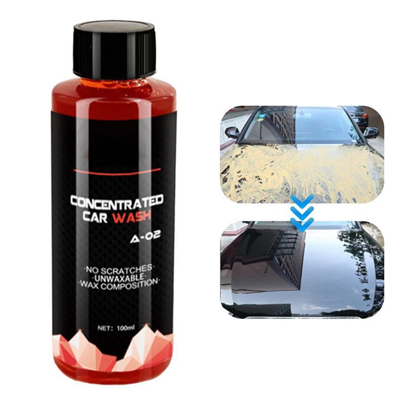 Schiuma per la pulizia dell'auto Shampoo multifunzionale ad alta concentrazione per autolavaggio rimozione della polvere soluzione di lavaggio manuale per auto per camion di veicoli
