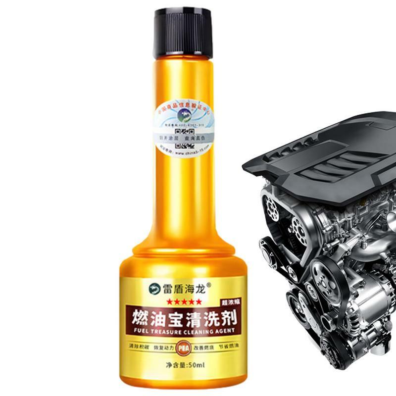 Engine Carbon Cleaner Oil System Stabilizer 50ml Oil Injector Cleaner Oil Additive Professional Anti-Carbon Effect Deep Cleans