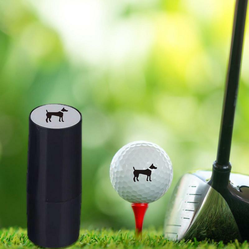Selo impermeável bola de golfe para bola, stamper, stamper, stamper, automático, óleo, fotossensível, engraçado