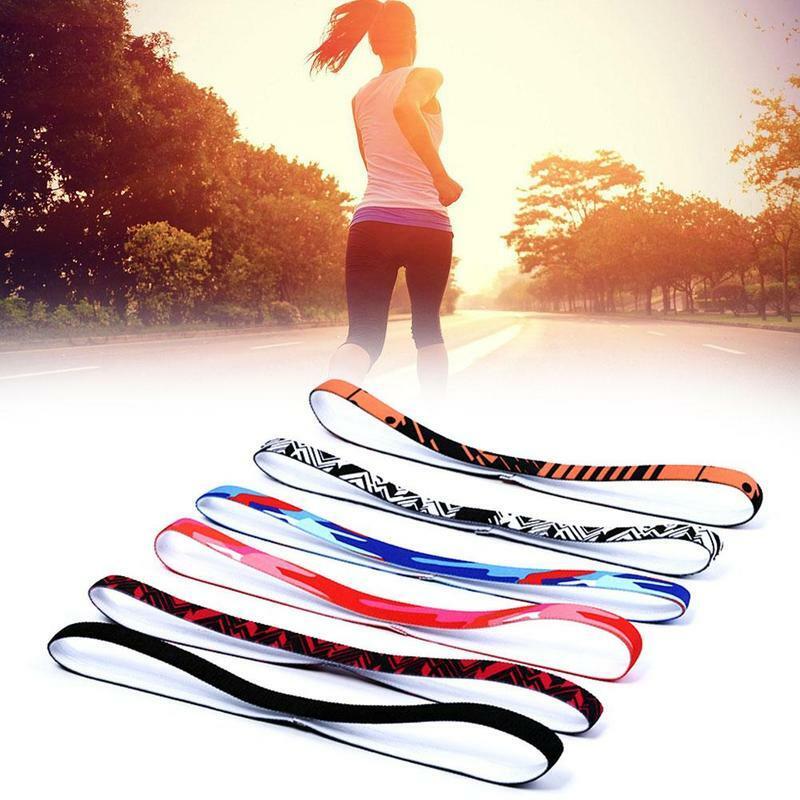 Diadema deportiva elástica para hombre y mujer, banda para el pelo para correr, Yoga, deportes al aire libre, cinta para el pelo