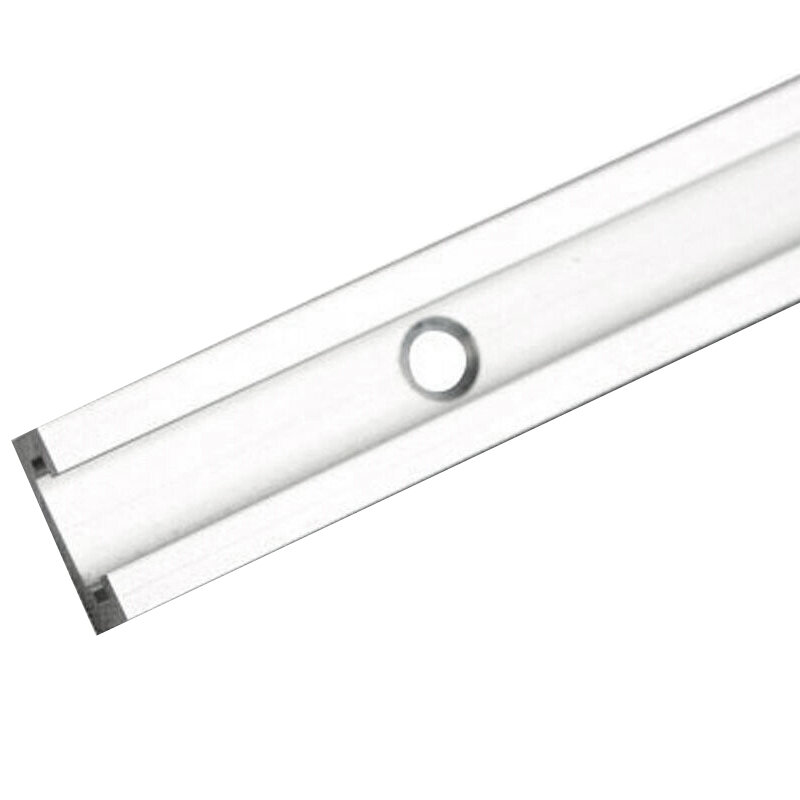 Deslizador de barra de aluminio con ranura en T, accesorio de plantilla para sierra de mesa, varilla de calibre (400Mm)