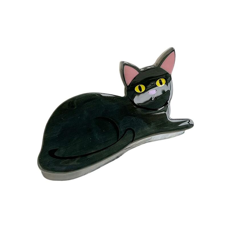 Hair Clip Girls Hairpins Acrylic Hair Accessories Clips, Cat Clip Decorations Cute Small Hairpins Hairgrips For Short Long M7F0