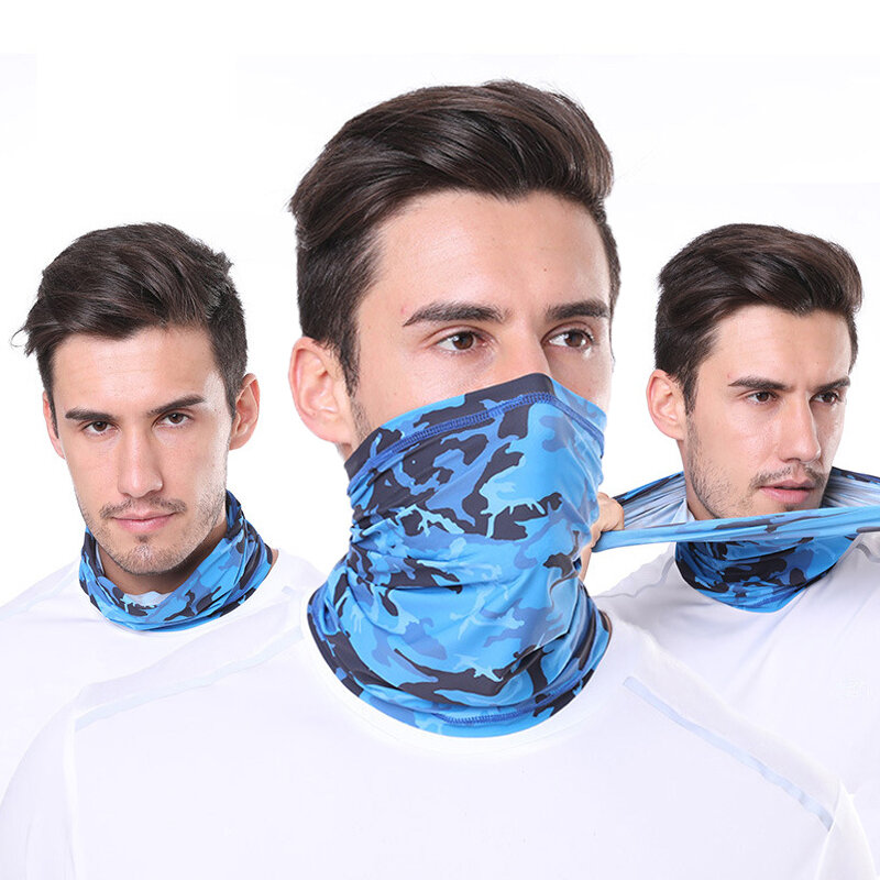 Wielofunkcyjna ochrona UV magiczny szalik szyi cieplej rury odkryty wędkowanie piesze wycieczki maska rowerowa chusta na głowę okładka Bandana z pałąkiem na głowę