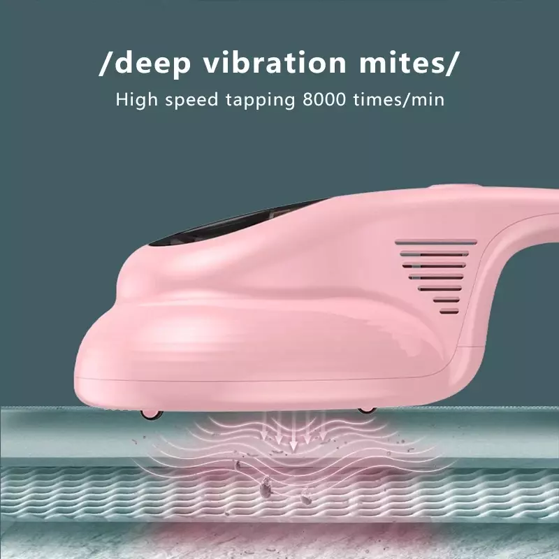 Instrument do usuwania roztoczy ultrafioletowych 10000PA odkurzacz bezprzewodowy odkurzacz ręczny do domowego materaca Sofa odłączany filtr